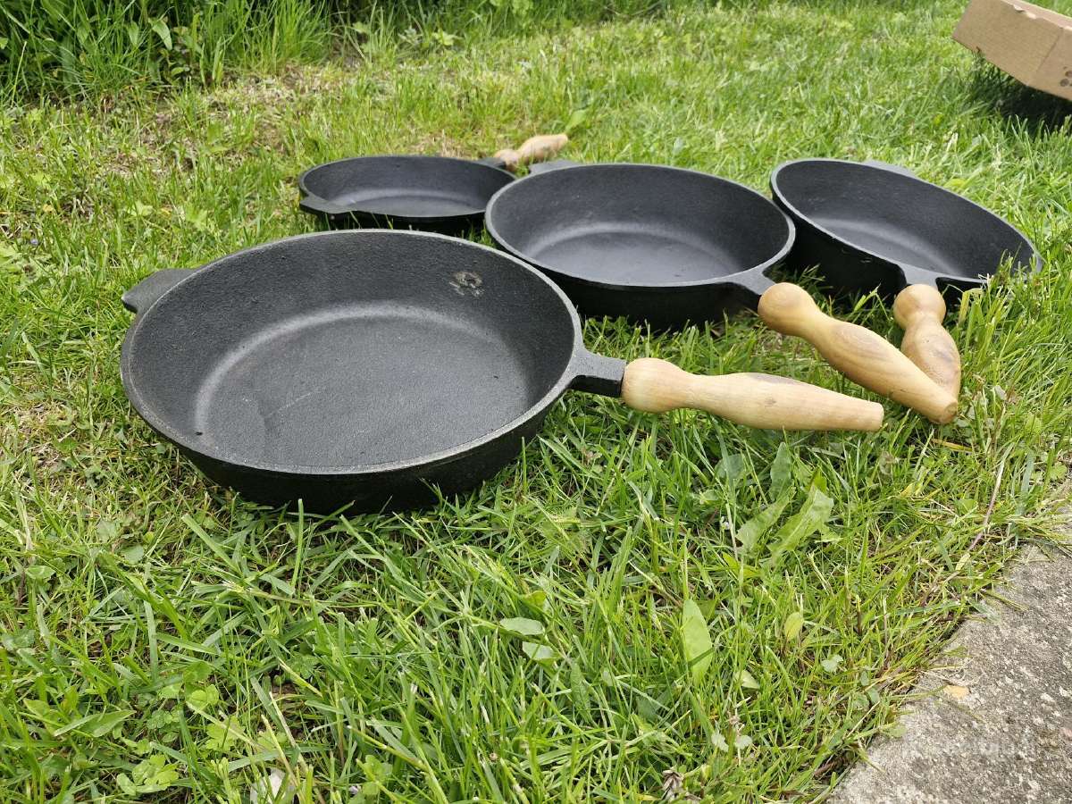 Naujos ketaus keptuves 22, 24, 26, 28 cm. - nuotraukos Nr. 10