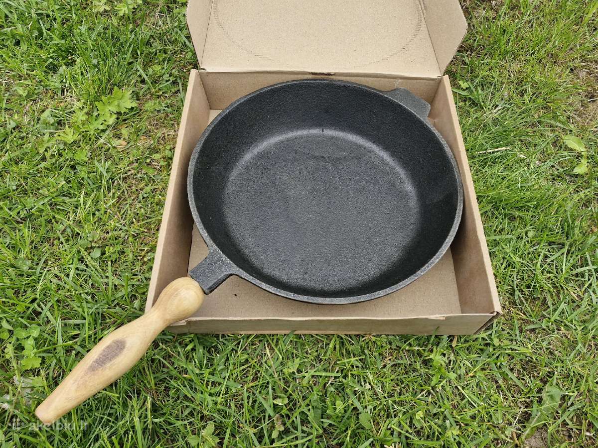 Naujos ketaus keptuves 22, 24, 26, 28 cm. - nuotraukos Nr. 13