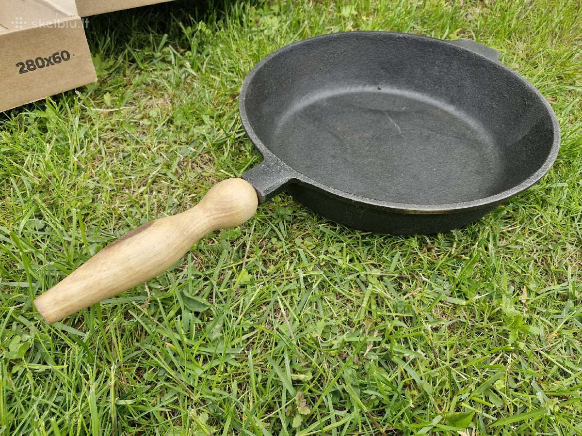 Naujos ketaus keptuves 22, 24, 26, 28 cm. - nuotraukos Nr. 14