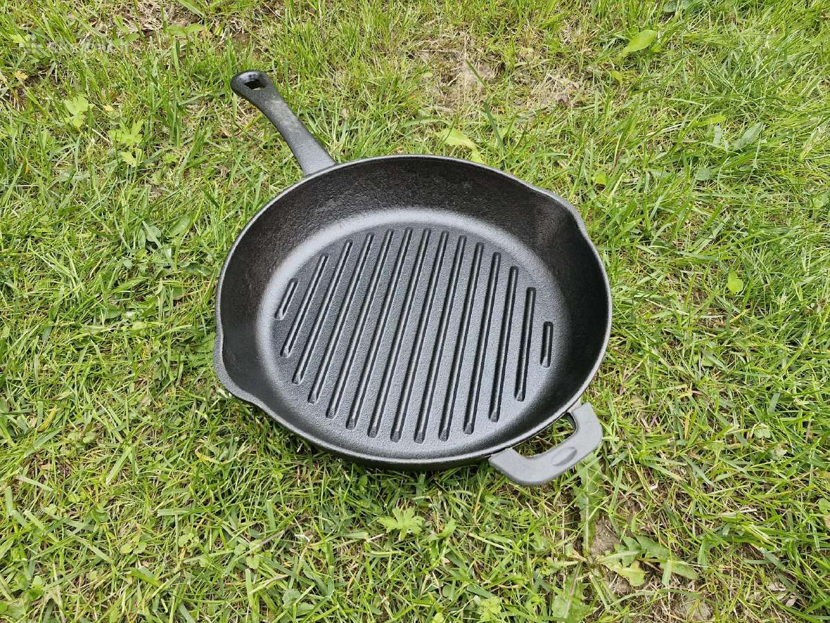 Naujos ketaus keptuves 22, 24, 26, 28 cm. - nuotraukos Nr. 3