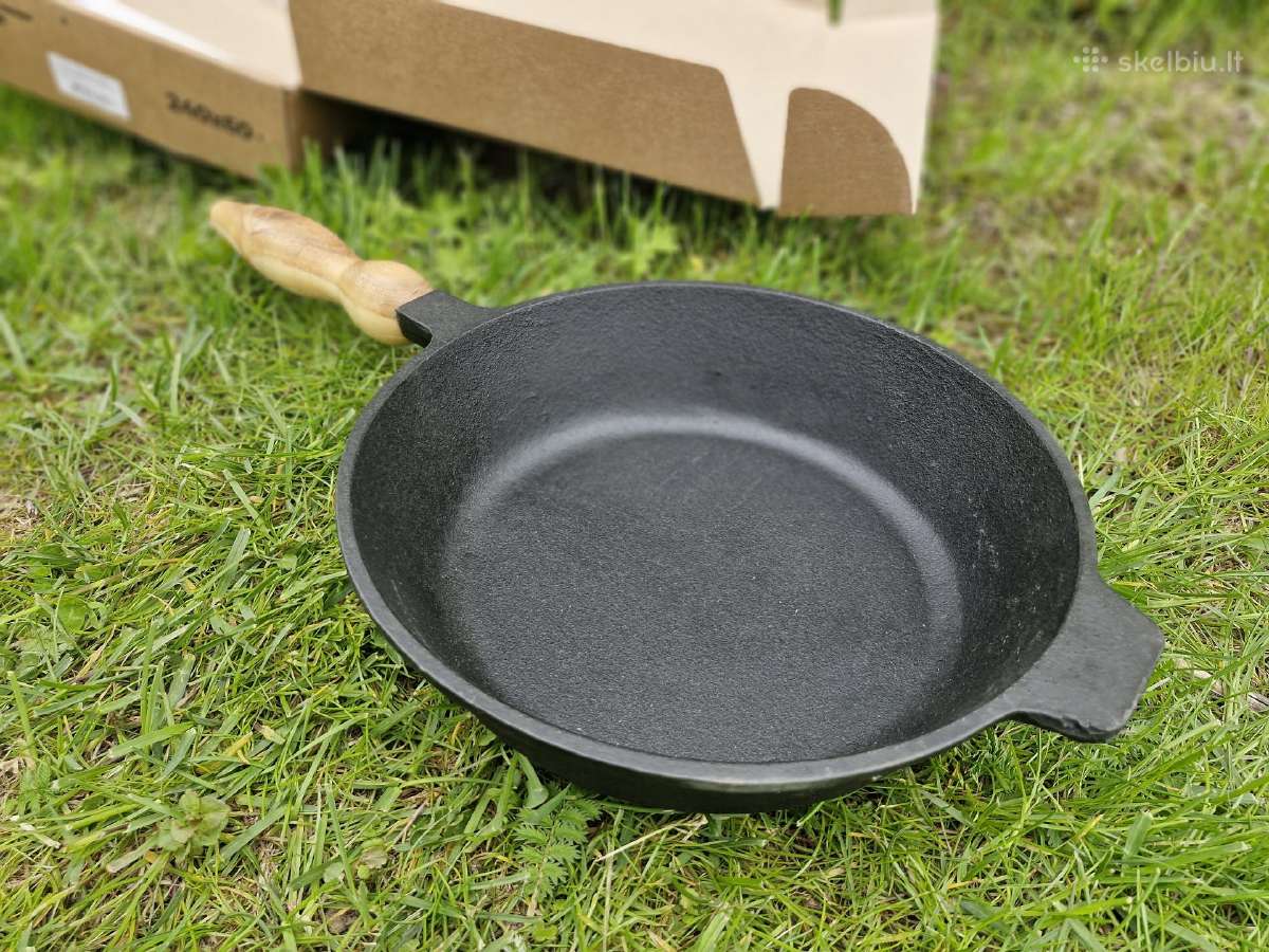 Naujos ketaus keptuves 22, 24, 26, 28 cm. - nuotraukos Nr. 27