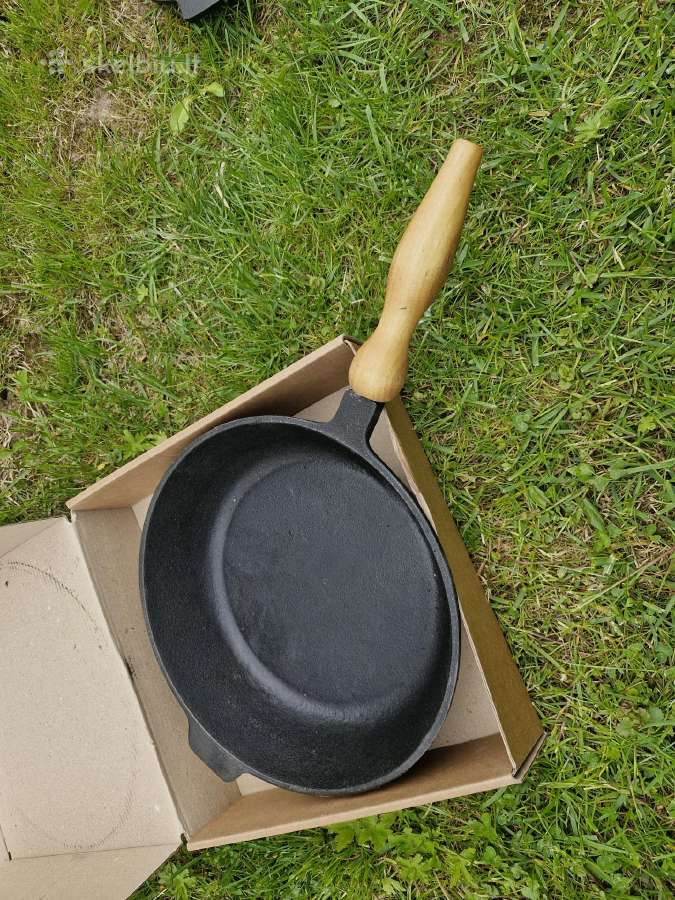 Naujos ketaus keptuves 22, 24, 26, 28 cm. - nuotraukos Nr. 28