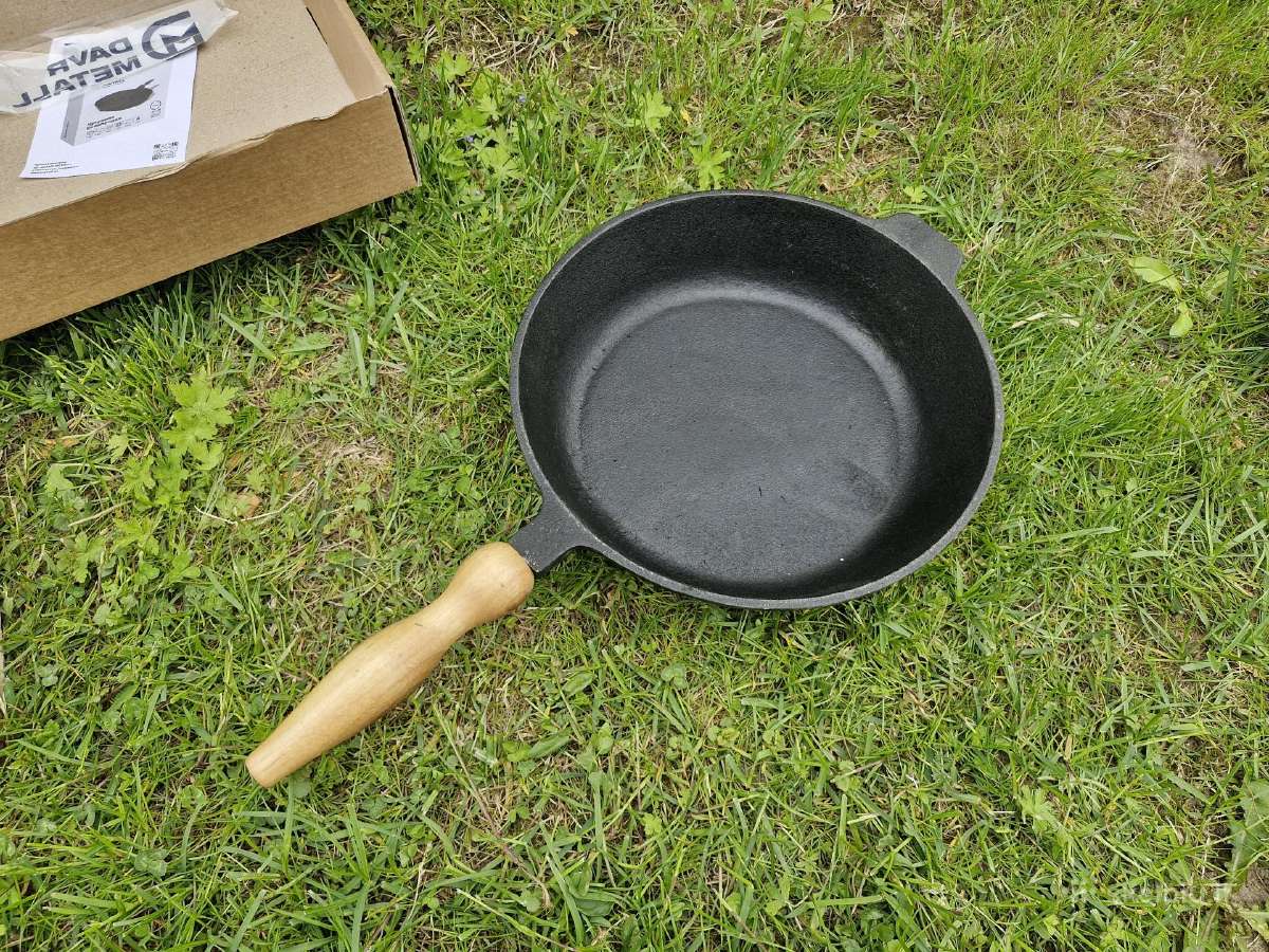 Naujos ketaus keptuves 22, 24, 26, 28 cm. - nuotraukos Nr. 30