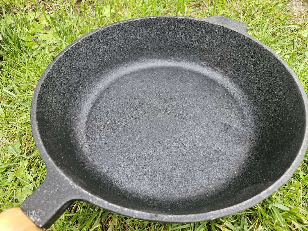 Naujos ketaus keptuves 22, 24, 26, 28 cm. - nuotraukos Nr. 31