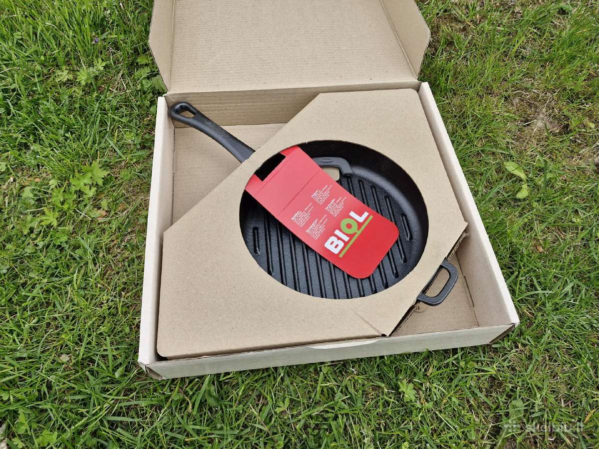 Grill keptuvės 28 cm su lieta rankena - nuotraukos Nr. 4