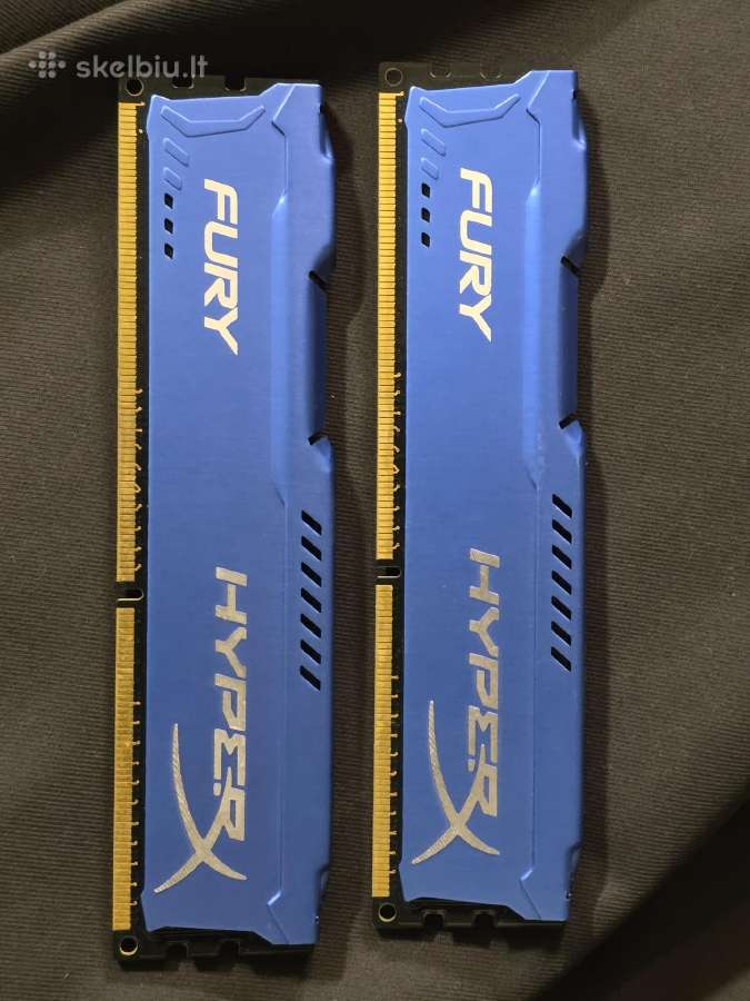 RAM Ddr3 2 x 4gb Kingston operatyvinė atmintis