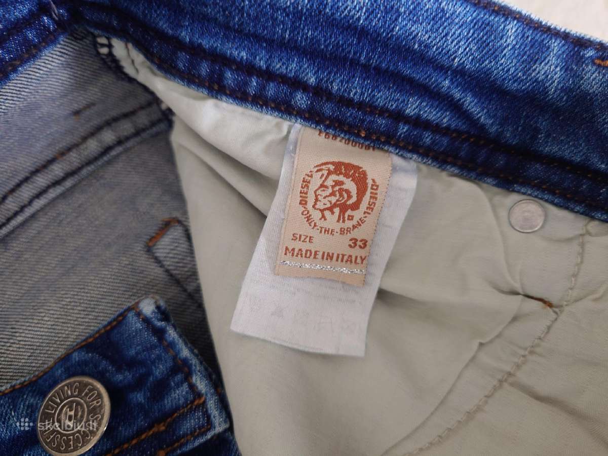 Vyriški džinsai Diesel. - nuotraukos Nr. 3