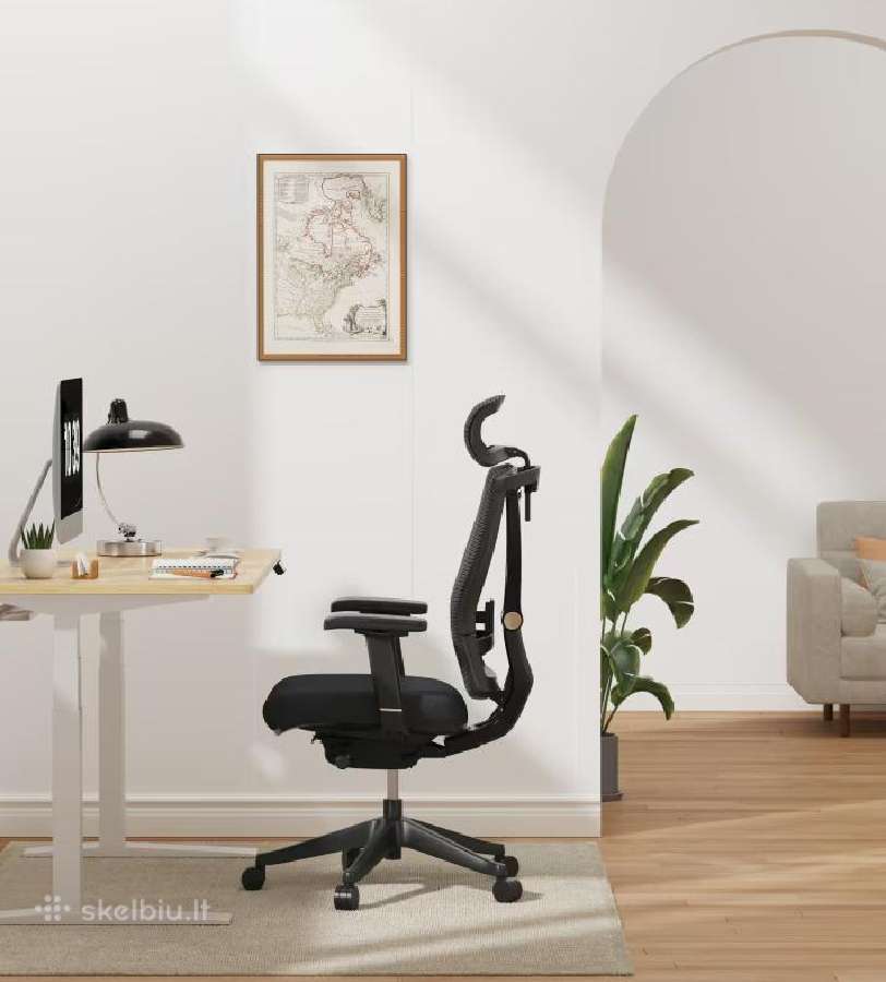Ergonomiška biuro kėdė su dinaminiu judėjimu