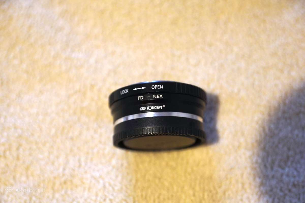 Adapteriai Canon Fd/sony E , Olympus / Sony E