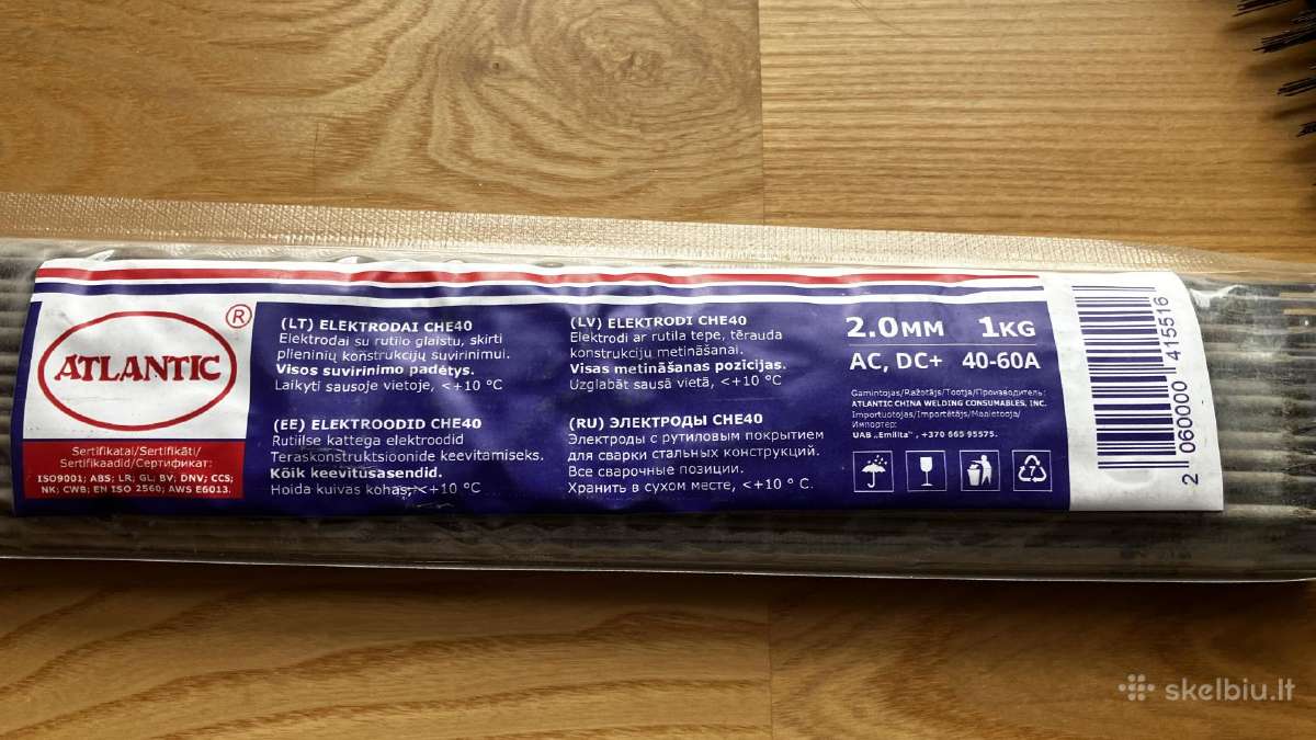 Elektrodų suvirinimo aparatas - nuotraukos Nr. 4