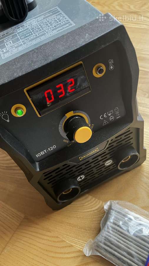 Elektrodų suvirinimo aparatas - nuotraukos Nr. 5