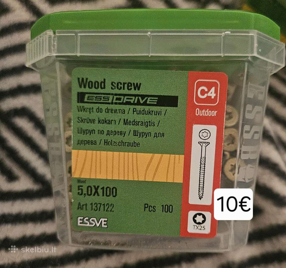 Essve varžtai ir vinys