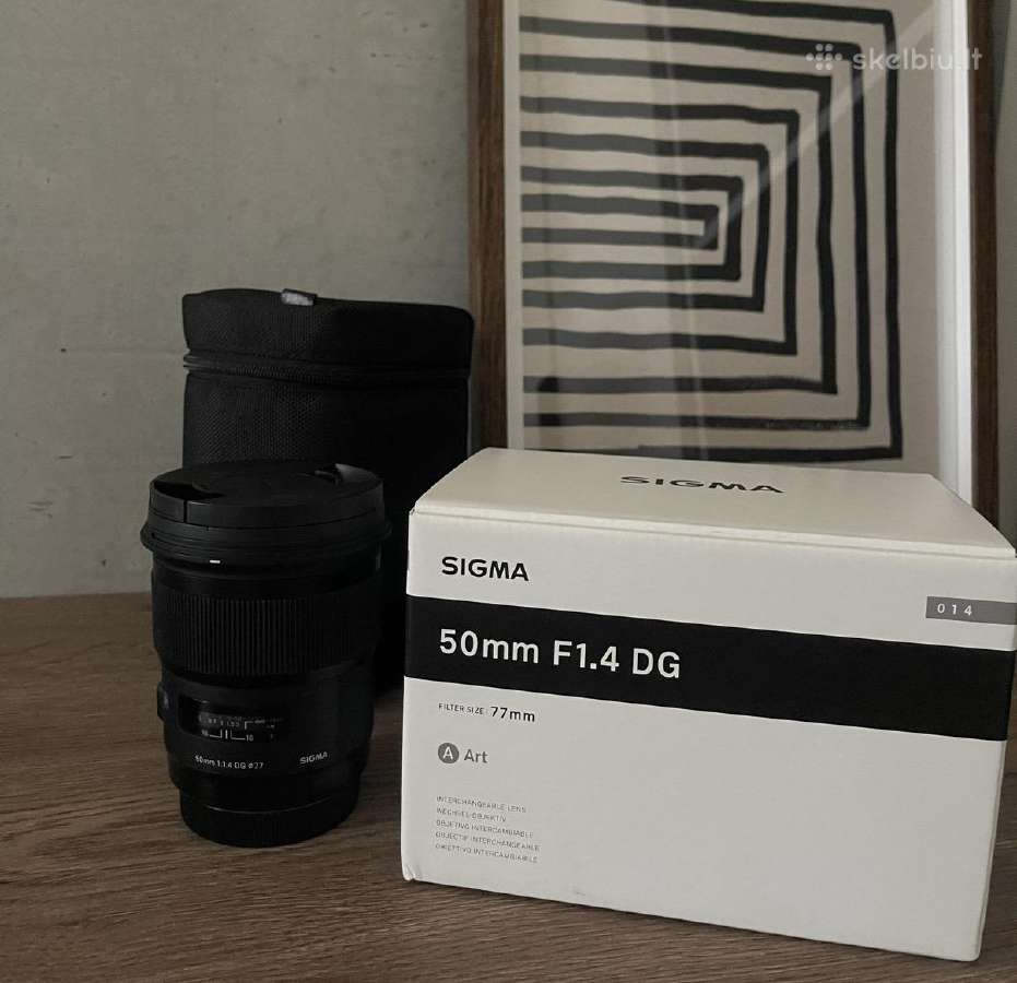 Sigma 50mm f/1.4 Dg Hsm Art (Canon Ef) - nuotraukos Nr. 2