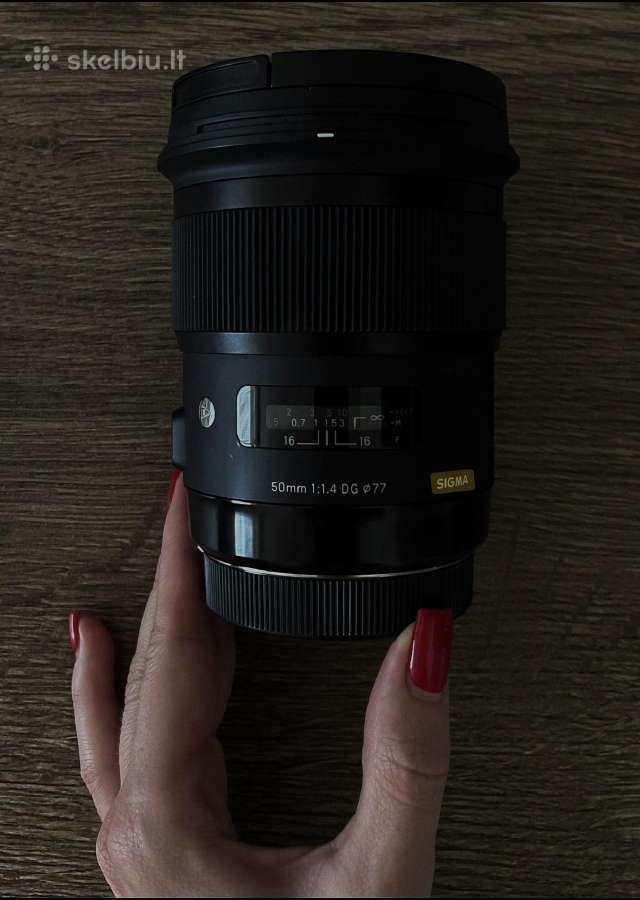 Sigma 50mm f/1.4 Dg Hsm Art (Canon Ef) - nuotraukos Nr. 3