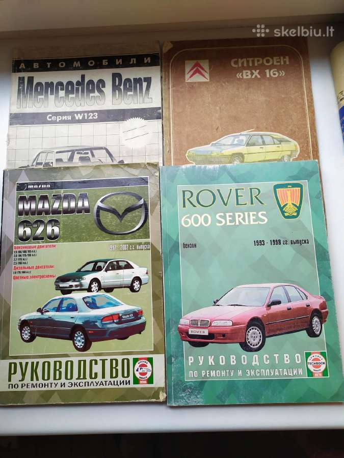 Automobilių remonto vadovai - nuotraukos Nr. 5