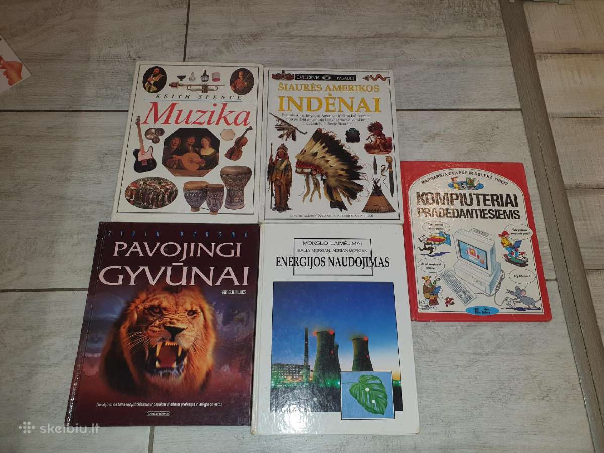 Įvairios įliustruotos knygos, enciklopedijos, vado - nuotraukos Nr. 6