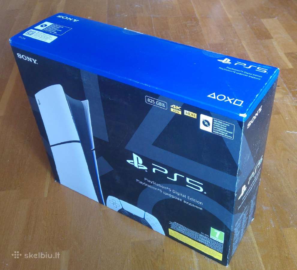 Playstation 5 Slim. Naujas, Neišpakuotas. Ps5