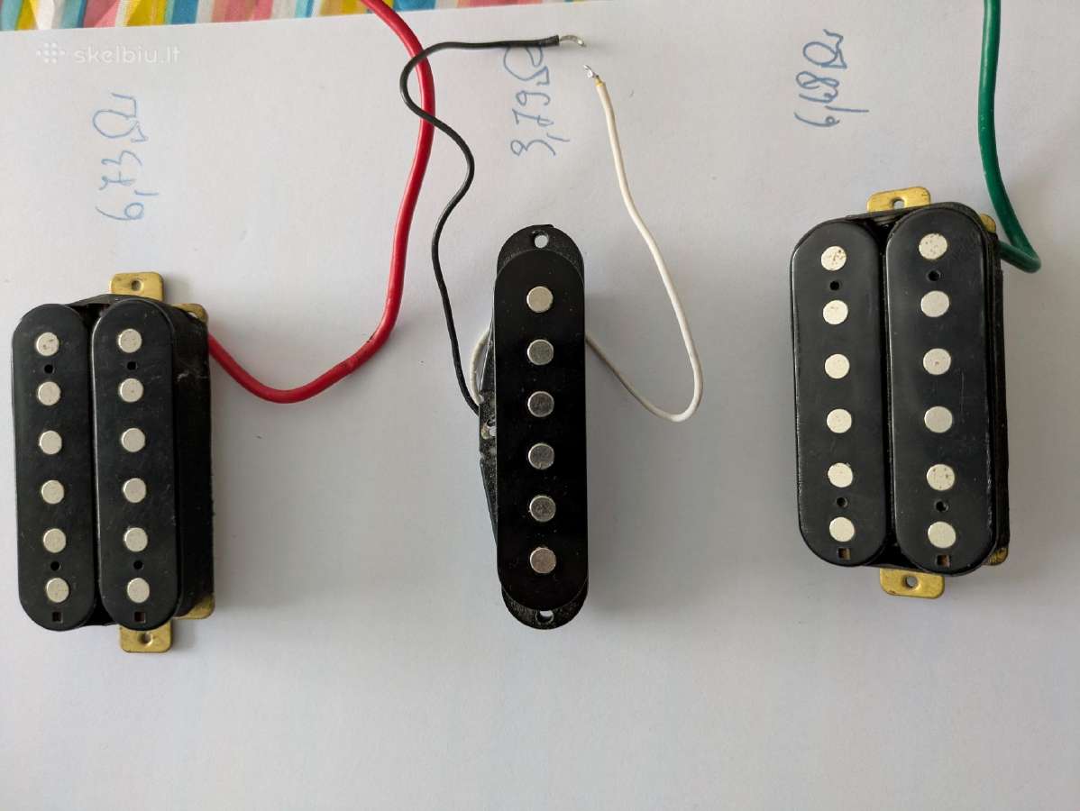 Garso nuemejai, pickups gitarai - nuotraukos Nr. 3