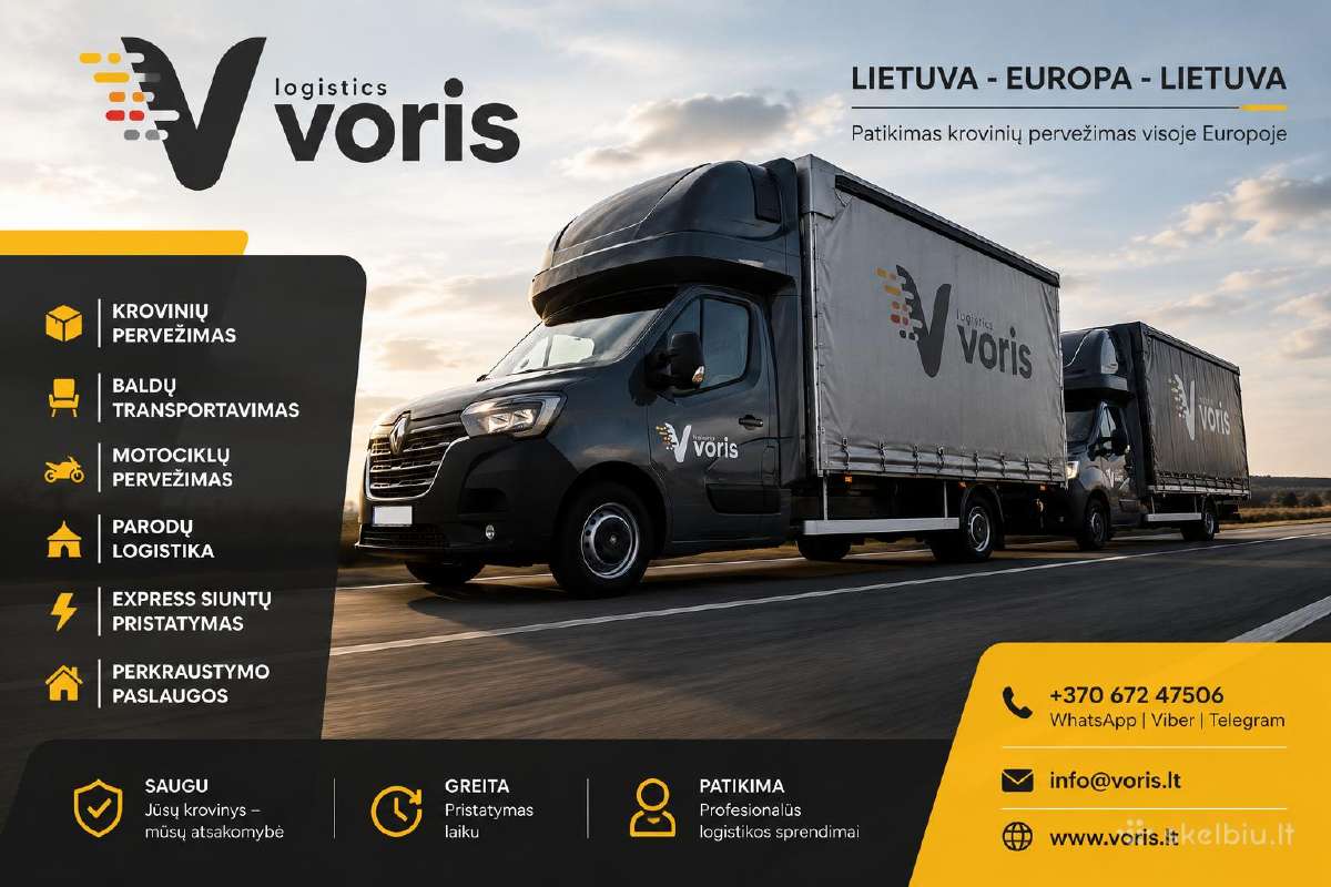 Krovinių pervežimas Lietuva - Europa - nuotraukos Nr. 10