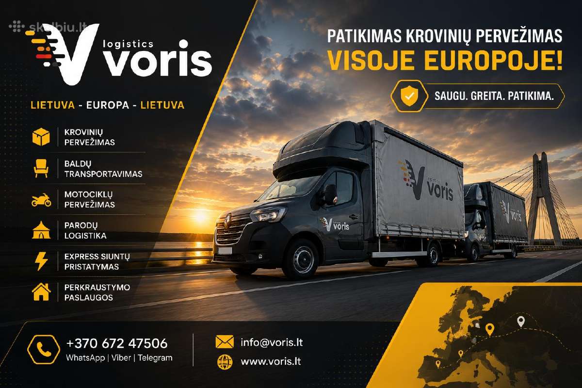 Krovinių pervežimas Lietuva - Europa - nuotraukos Nr. 16
