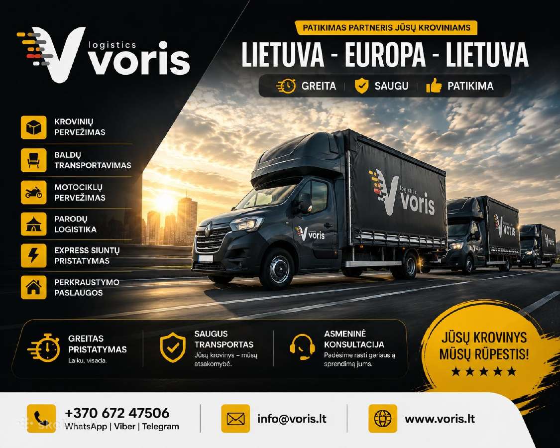 Krovinių pervežimas Lietuva - Europa - nuotraukos Nr. 14