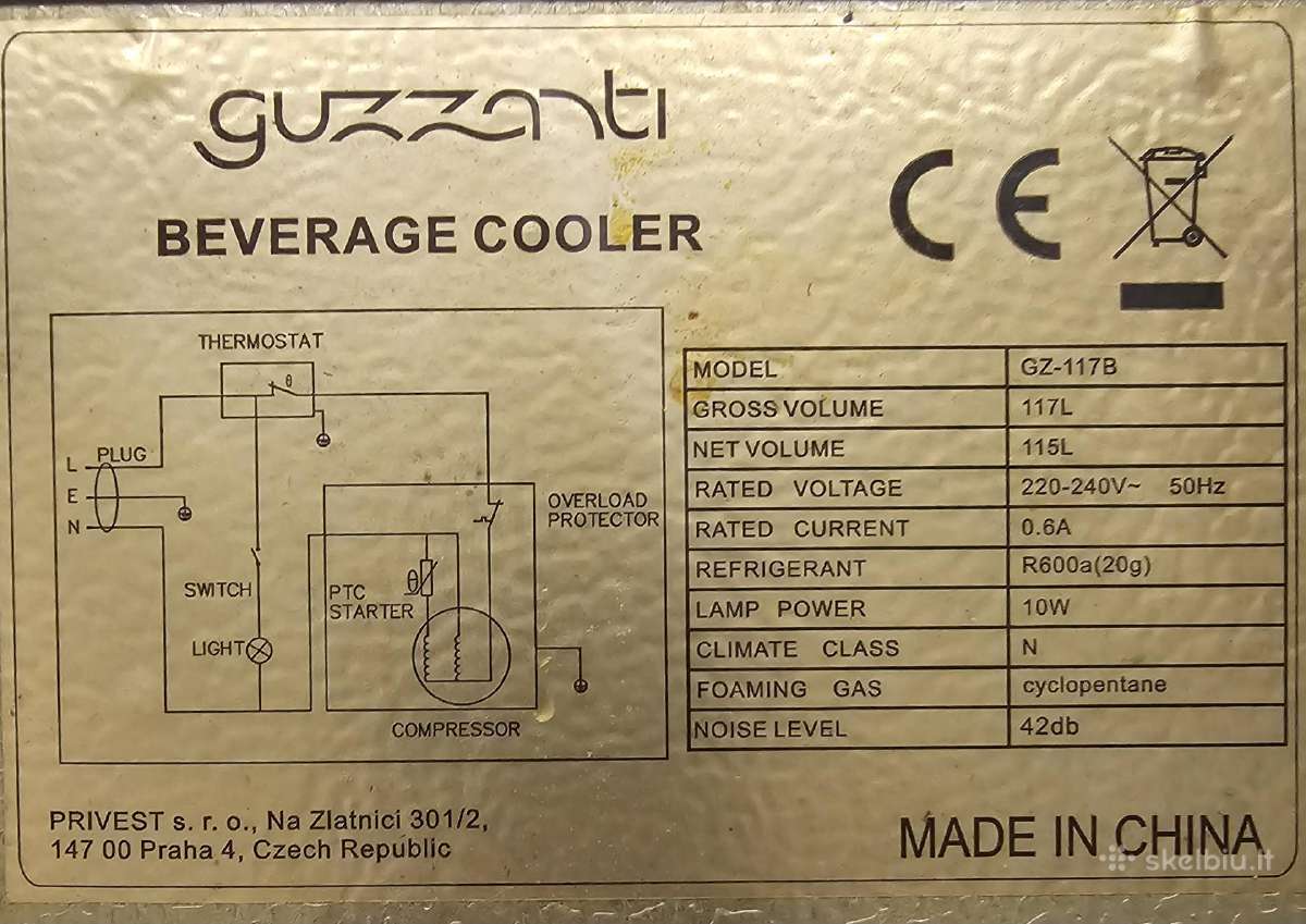 Parduodamas Guzzanti Gz-117b - nuotraukos Nr. 4