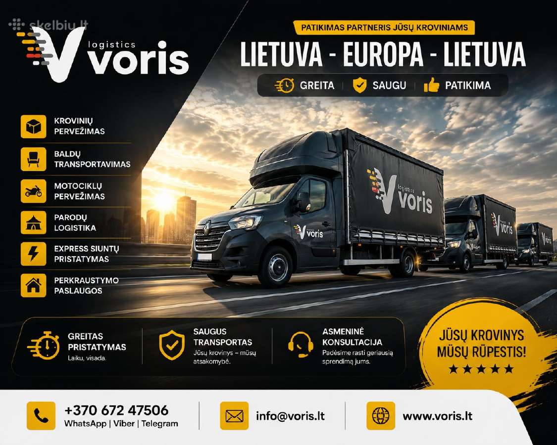 Krovinių pervežimas Lietuva - Europa - nuotraukos Nr. 19