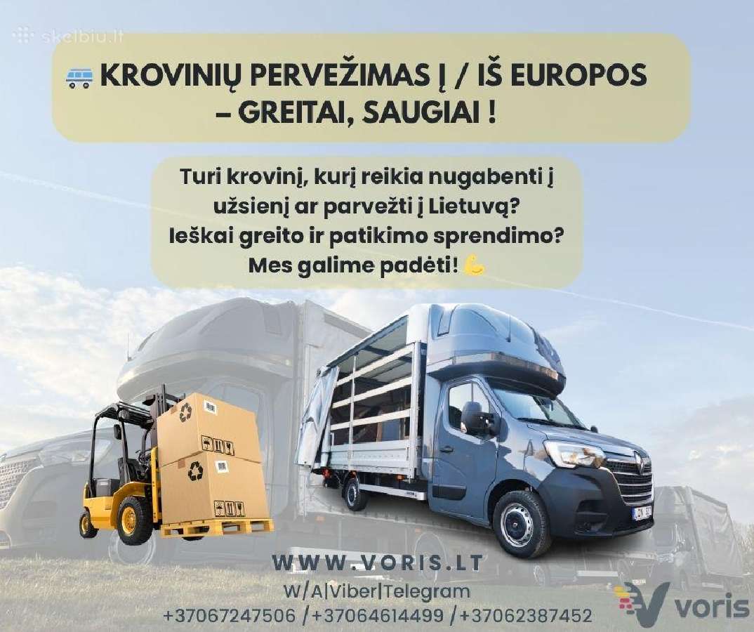 Krovinių pervežimas Lietuva - Europa - nuotraukos Nr. 2