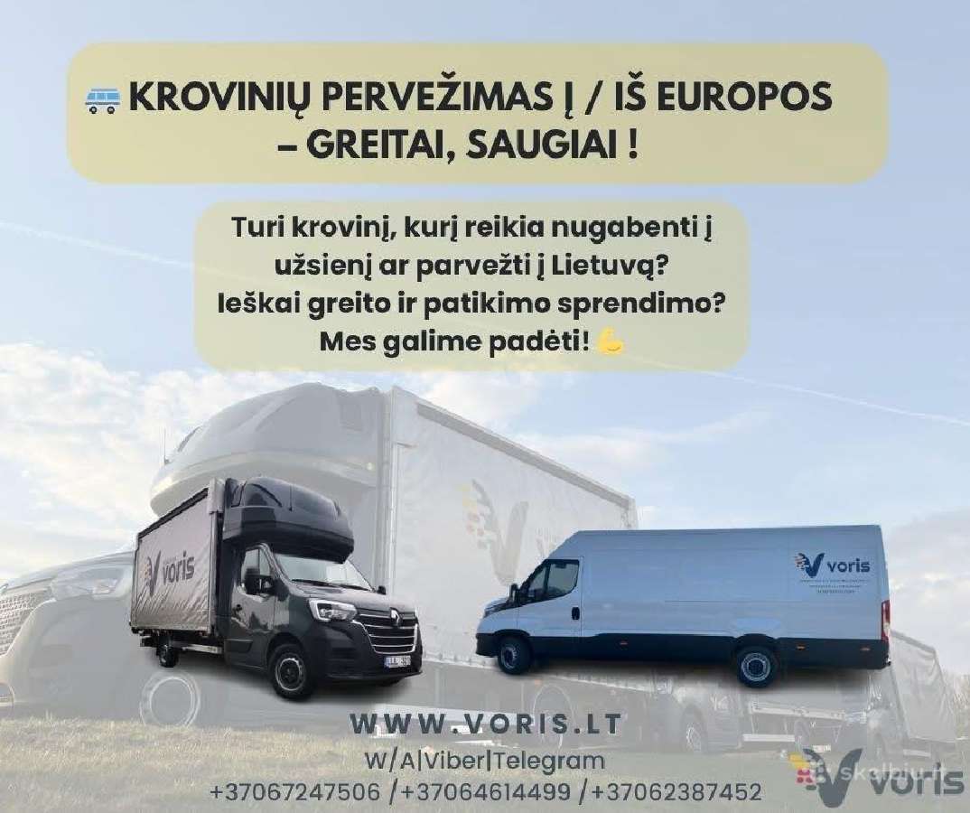 Krovinių pervežimas Lietuva - Europa - nuotraukos Nr. 6