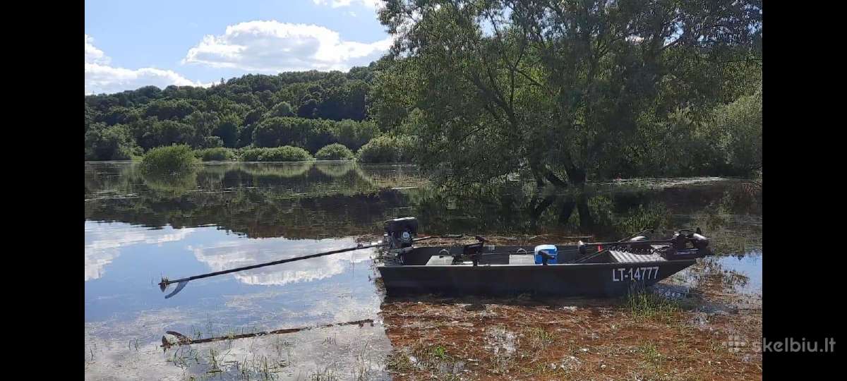 Aliuminė valtis Brema 360f su priekaba