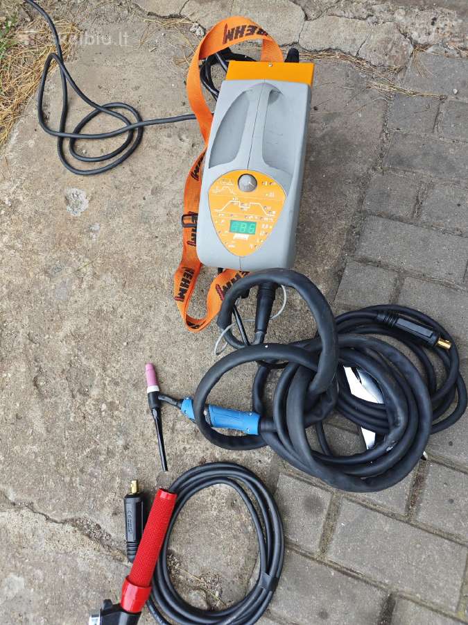 Rehm tiger 170 ac dc Tig alimin suvirinimo aparata
