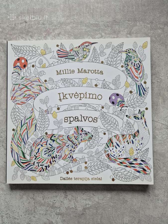 Knyga Millie Marotta Įkvėpimo spalvos