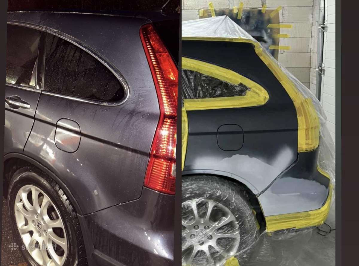 Moto Ir Automobilių Dažymas