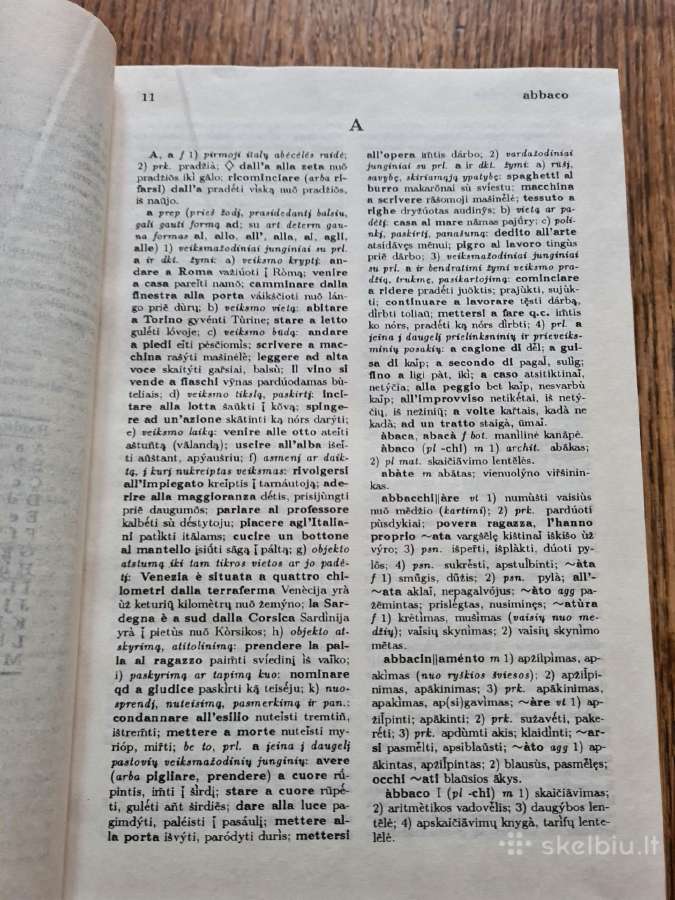 Italų - lietuvių kalbų žodynas (Valdas Petrauskas) - nuotraukos Nr. 5