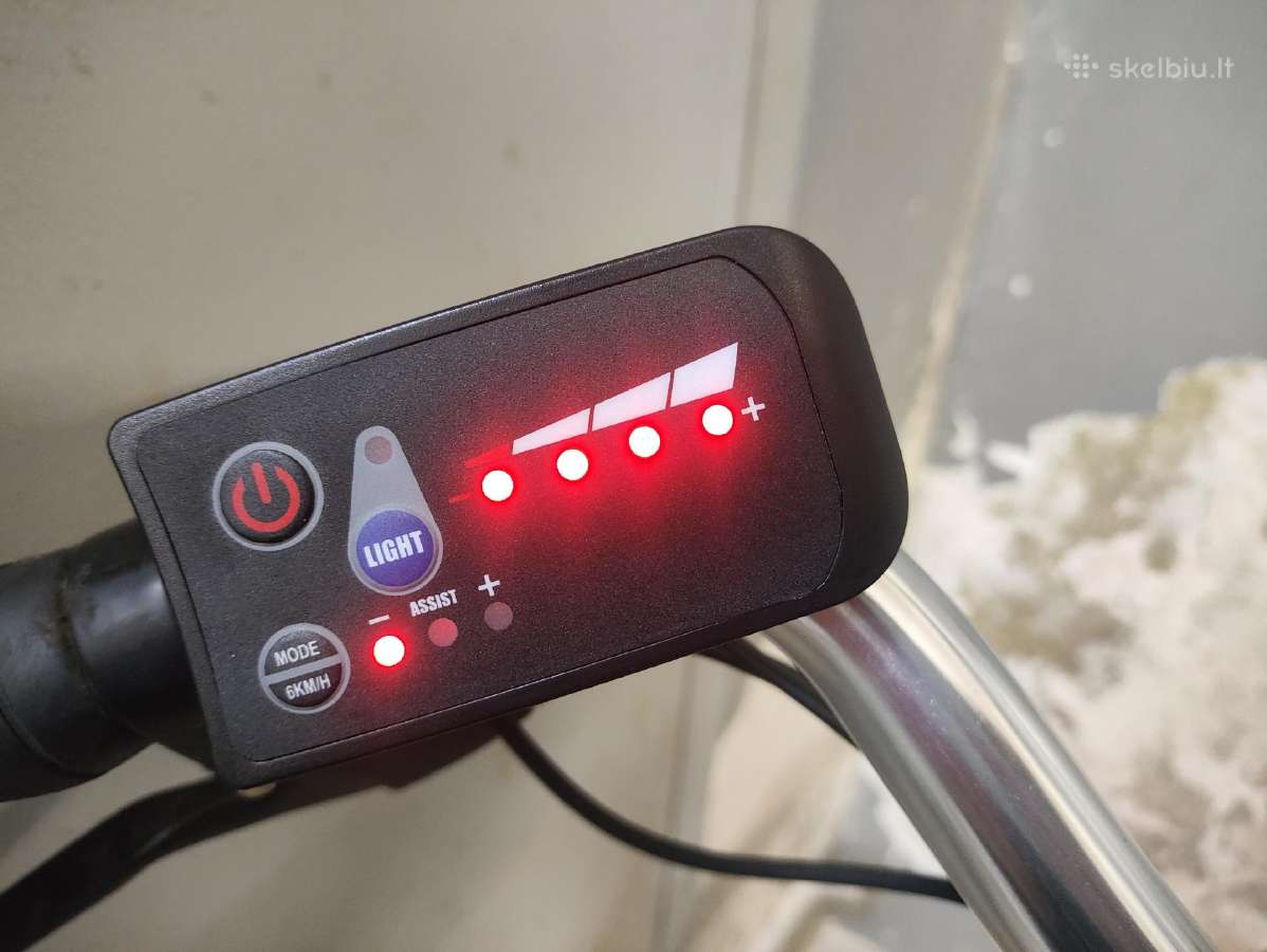 E-legance elektrinis dviratis moteriskas su defekt - nuotraukos Nr. 4
