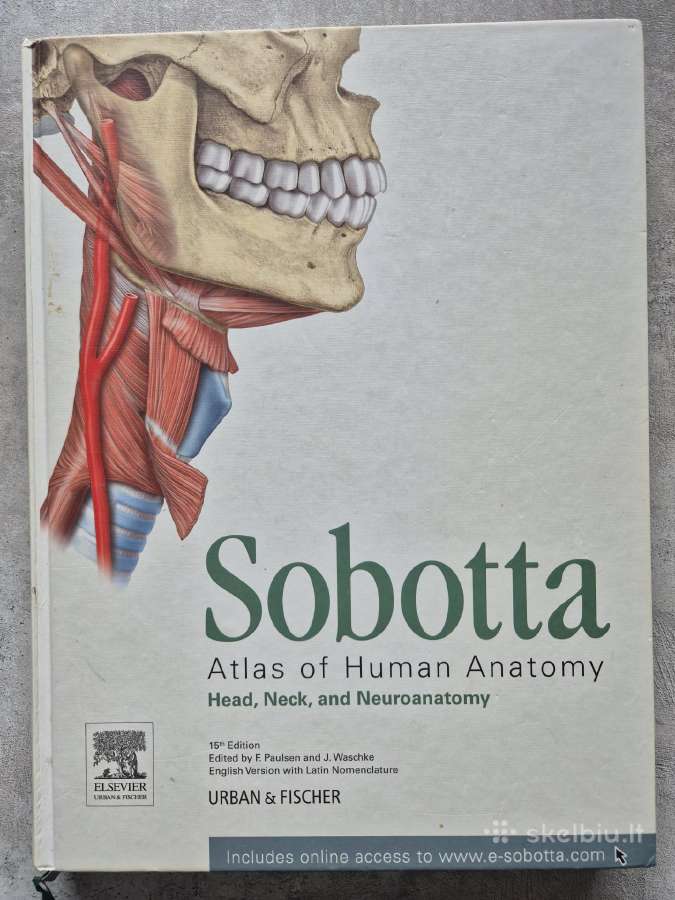 Sobotta Atlas of Human Anatomy, 15th edition. Piln - nuotraukos Nr. 2