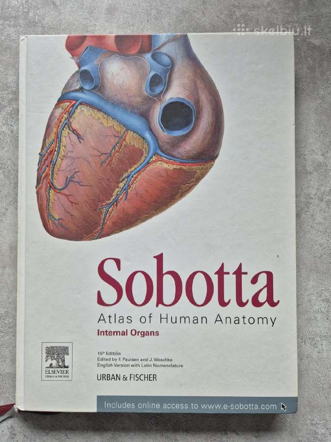 Sobotta Atlas of Human Anatomy, 15th edition. Piln - nuotraukos Nr. 4