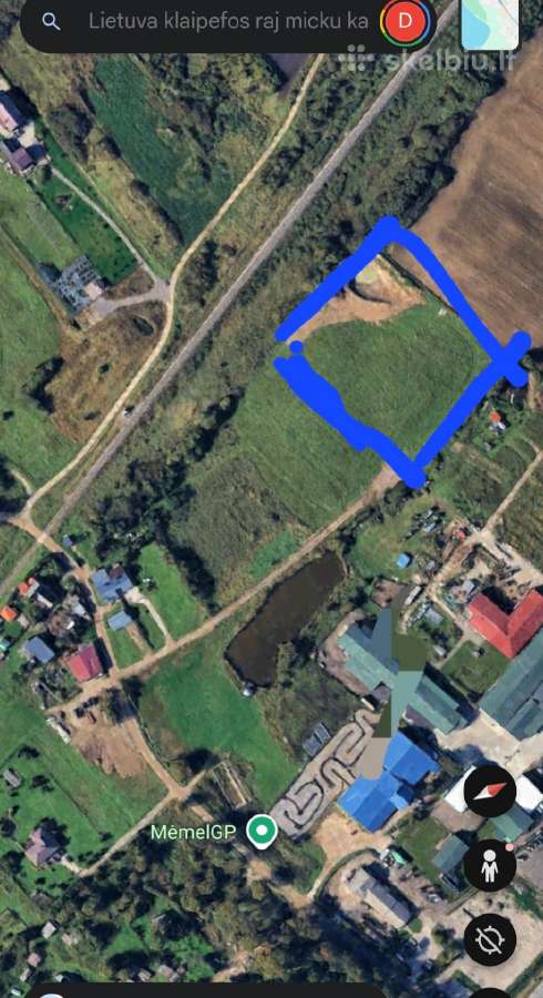 Parduodu zemes sklypą