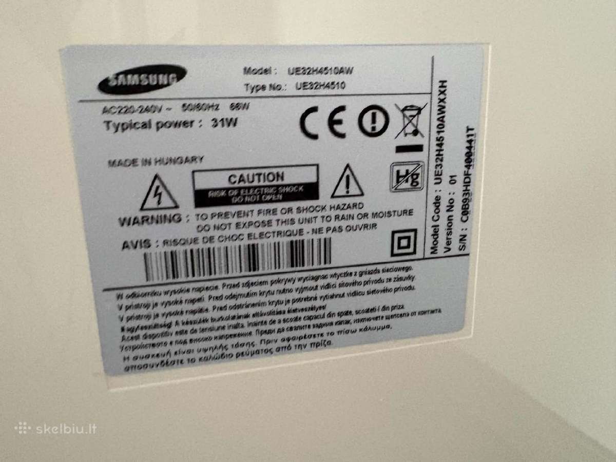 Televizorius Samsung - nuotraukos Nr. 3