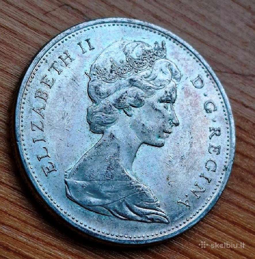 Kanada 1965 1 doleris (sidabras) - nuotraukos Nr. 2
