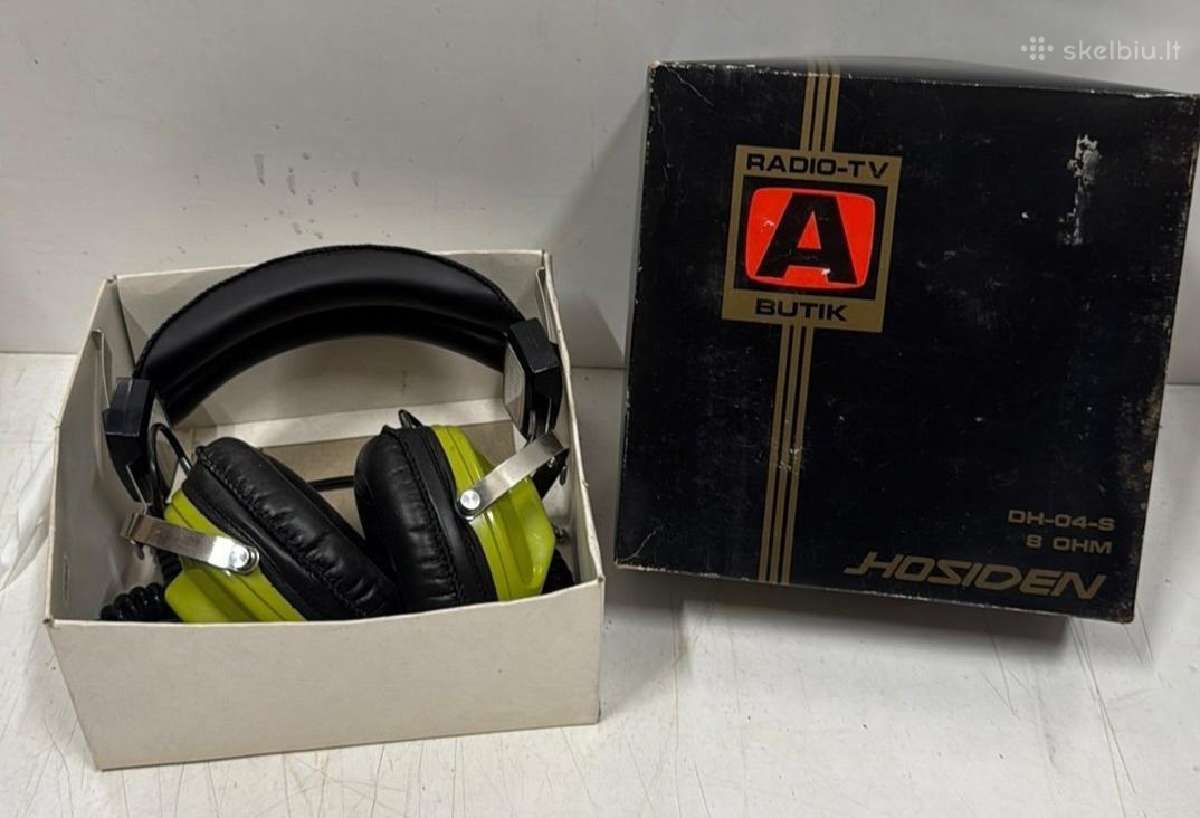 Hosiden Dh-04-s vintažines ausinės