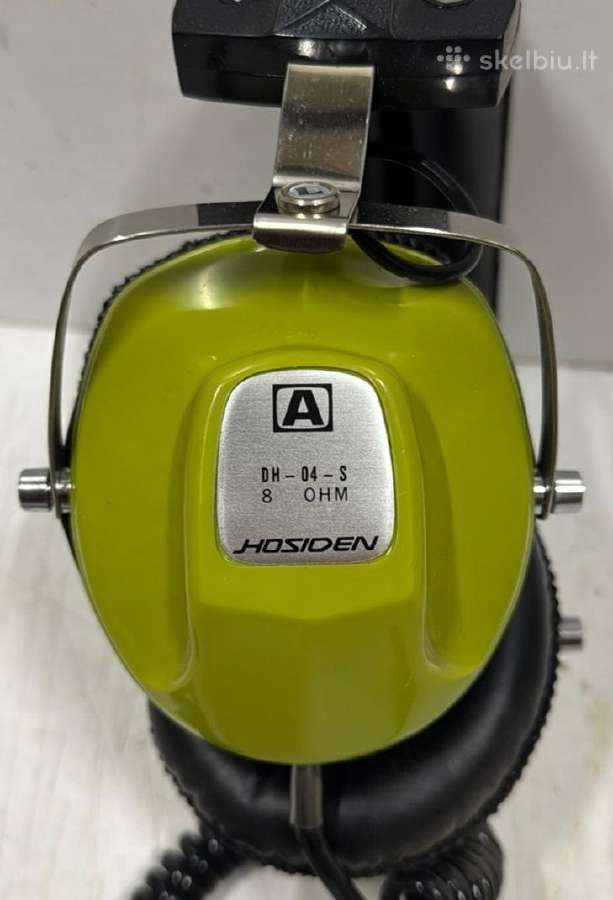 Hosiden Dh-04-s vintažines ausinės - nuotraukos Nr. 3