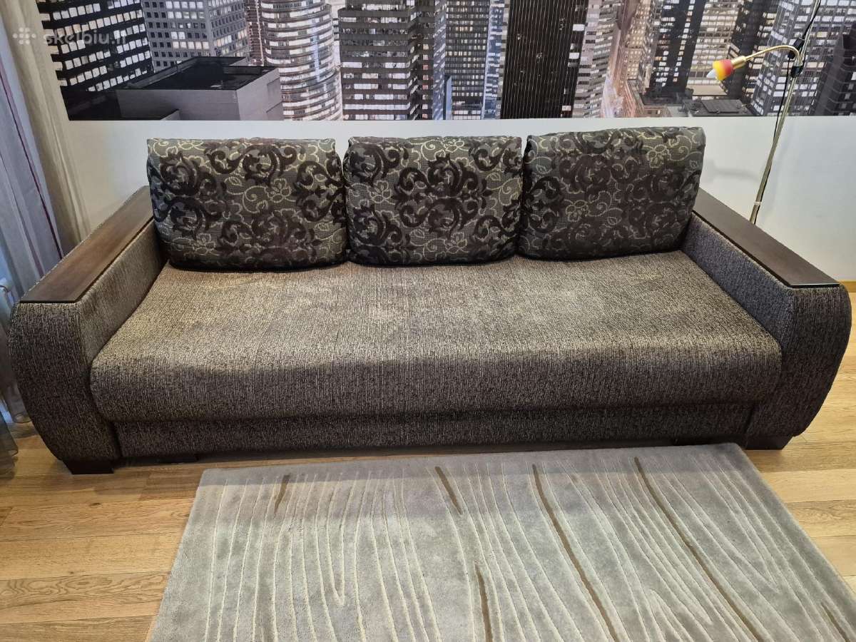 Parduodama naudota sofa lova Magrė-31