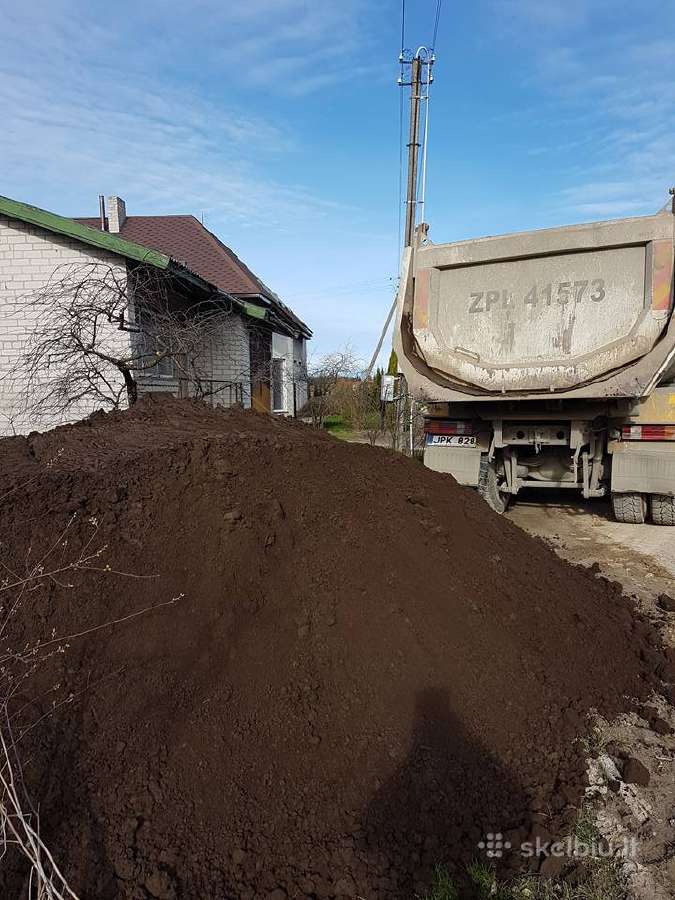 Juodžemis sijotas Durpžemė Vejai Darzui Šiltnamiui - nuotraukos Nr. 2
