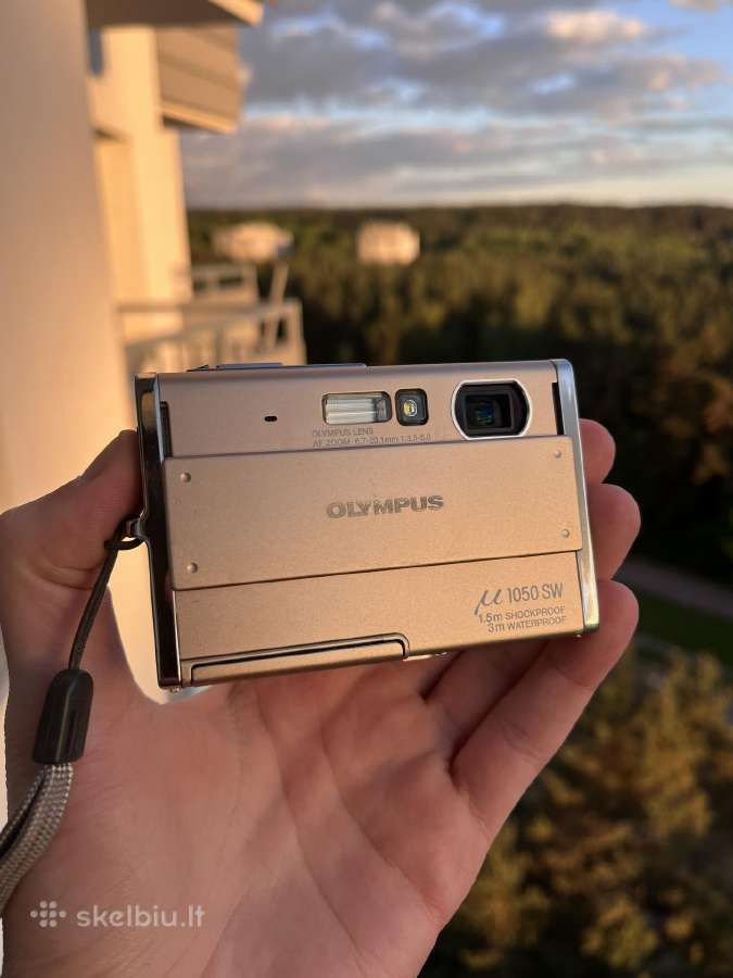 Olympus Mju 1050sw skaitmeninis fotoaparatas