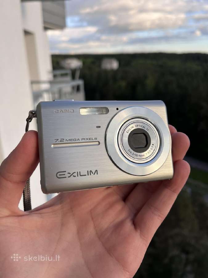 Casio Exilim Ex-z7 skaitmeninis fotoaparata