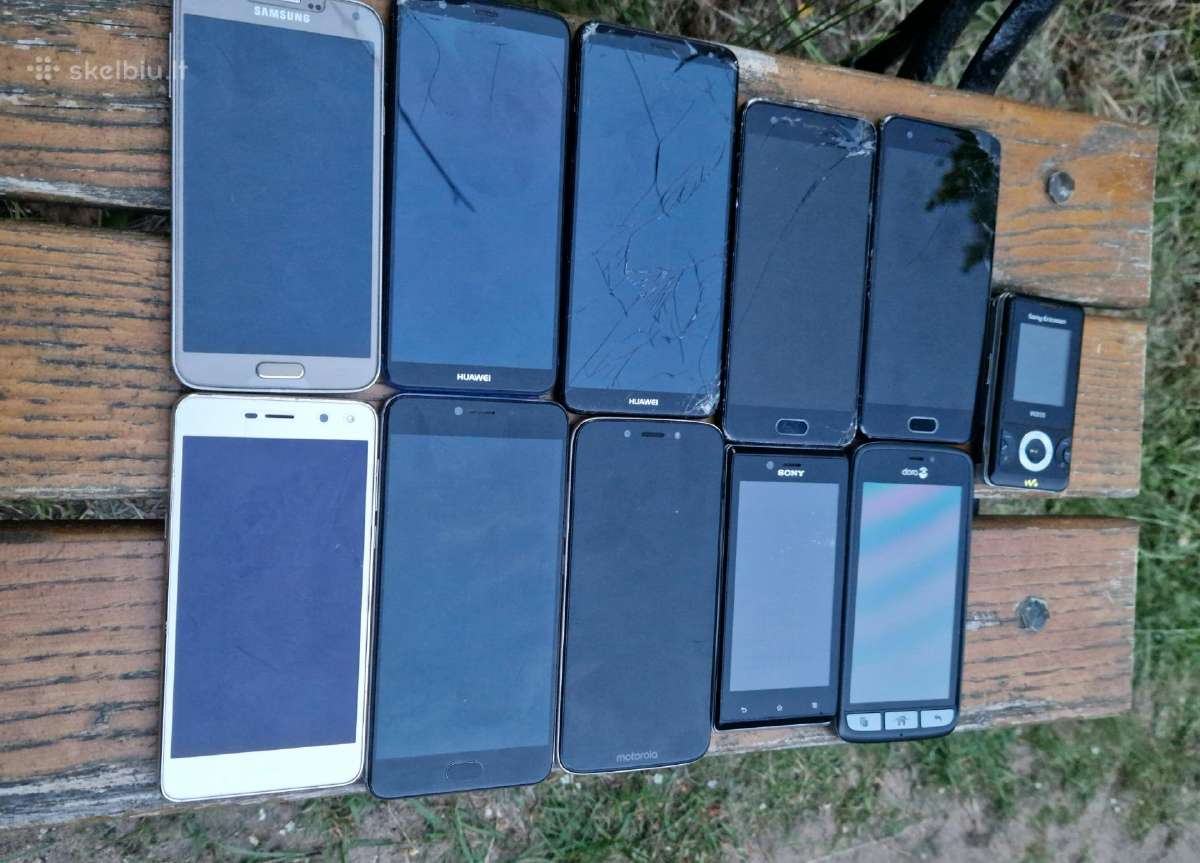 Įvairūs telefonai