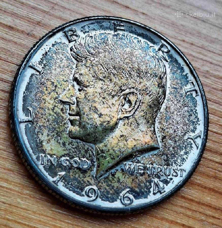 JAV 1964 1/2 doleris (sidabras) - nuotraukos Nr. 2