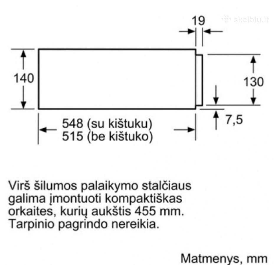 Bosch Bic630nb1 Pašildymo stalčius - nuotraukos Nr. 5