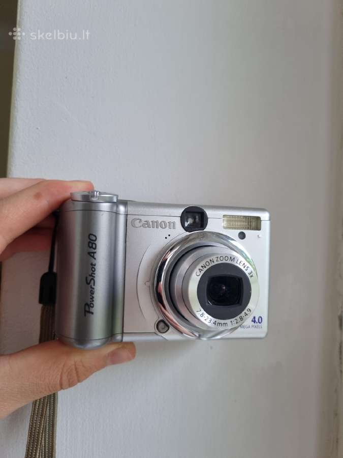 Canon Powershot A80 digicam fotoaparatas